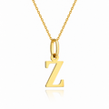 Złoty naszyjnik – Litera Z