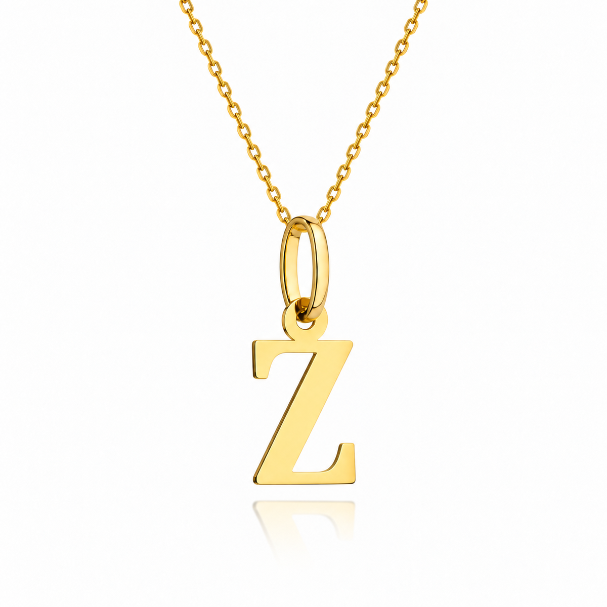 Złoty naszyjnik – Litera Z